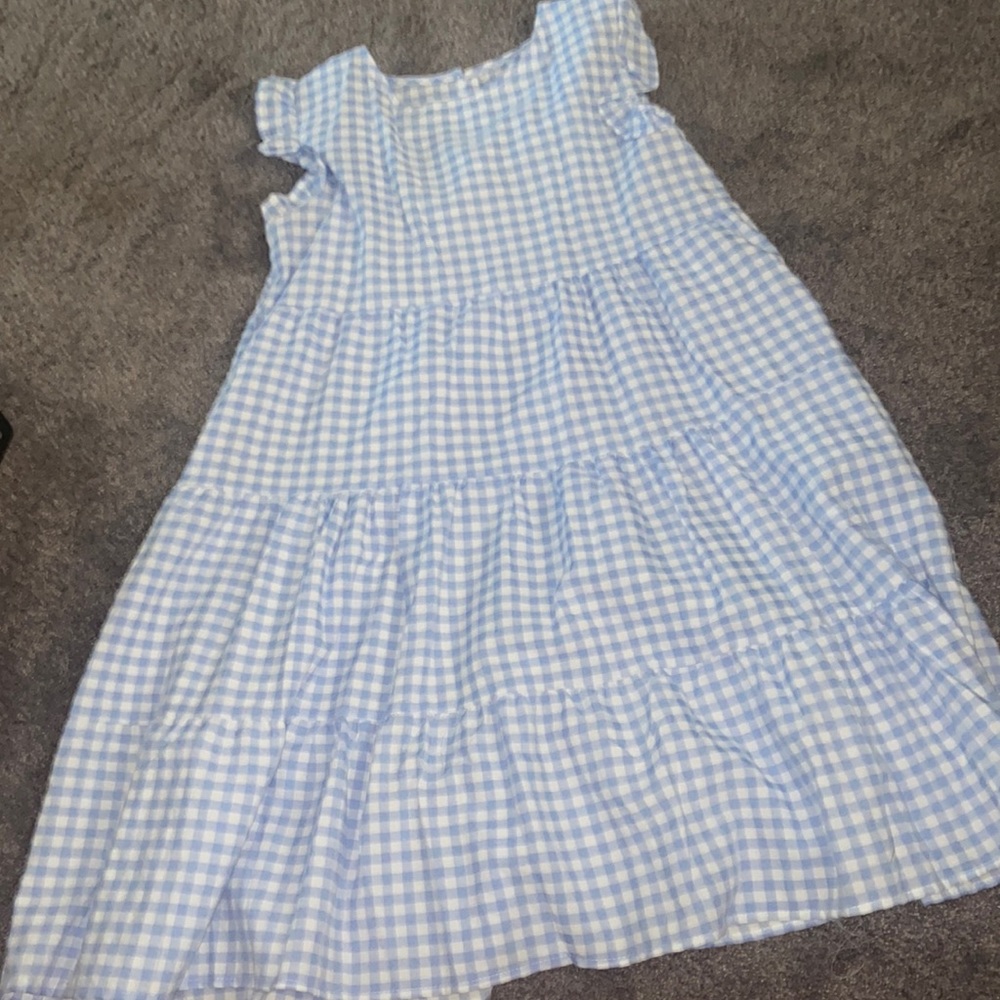 Gingham boutique dress